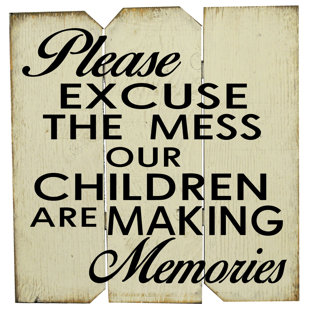BOULDER INNOVATIONS Please Excuse the Mess Wall Décor