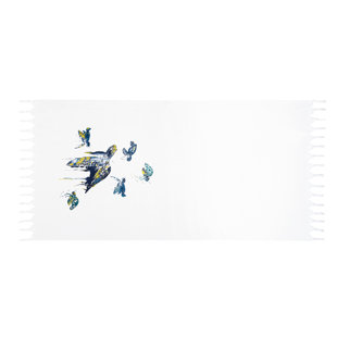 BRICINÍ Turtle Terrycloth Beach Towel