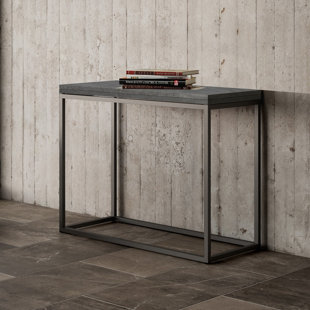 ITAMOBY Flip Top Console Table Nordica Libra with Anthracite Structure
