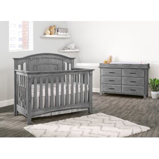 OXFORDBABY Willowbrook Convertible Nursery Furniture Set