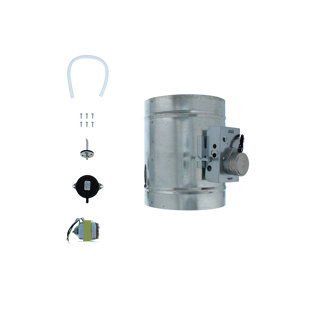 ZEPHYR Make-up Air Damper Kit Universal Range Hood Duct Accessory