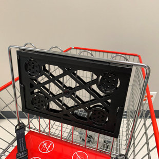 VKF RENZEL USA CORP. Shopping Cart Trolley Frame, Double-Sided Sign Holder, Attaches to Front of Shopping Cart Or Back of Child Seat, Holds 7 Inch by 11 Inch Signs, Pack of 10 (Set of 10)