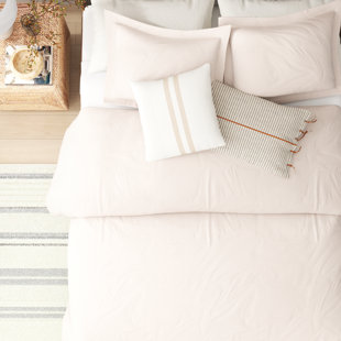Amity Home Striped Cotton Duvet Cover