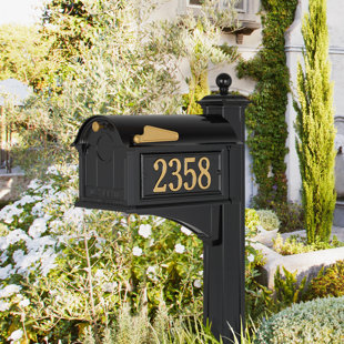 WHITEHALL PRODUCTS Balmoral Post Mounted Mailbox