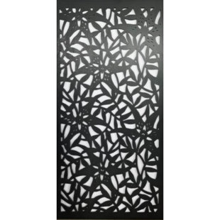 CORE LANDSCAPE PRODUCTS Lily Decorative Privacy Screen PVC 3' x 6'