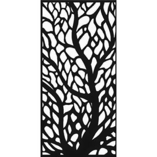 CORE LANDSCAPE PRODUCTS Tree of Life Decorative Privacy Screen PVC 3' x 6'
