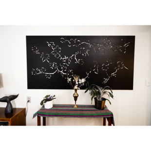 CORE LANDSCAPE PRODUCTS Cherry Blossom Decorative Privacy Screen PVC 3' x 6'