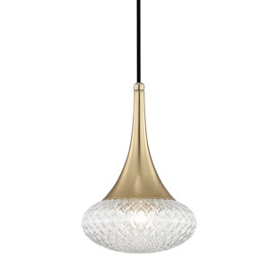 HUDSON VALLEY LIGHTING Bella 1 - Light Single Pendant