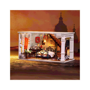 FLASH POPUP DIY 3D House Puzzle - Paris Midnight 159pcs