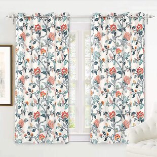 CANORA GREY Yother Polyester Room Darkening Curtain Pair (Set of 2)