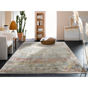 TRENT AUSTIN DESIGN Flachgewebe-Teppich Lowry in Beige