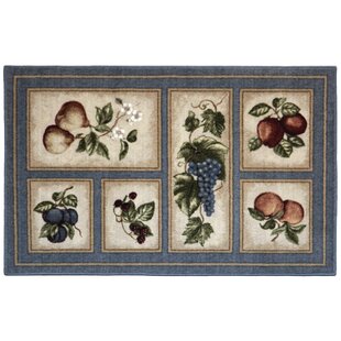 BRUMLOW MILLS Eden's Bounty Slate/Blue Area Rug