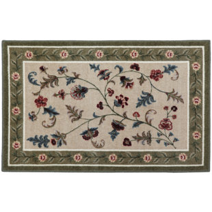 BRUMLOW MILLS Farrah Tufted Celery Rug