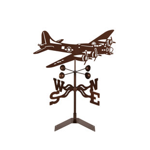 EZ VANE INC B17 Airplane 24'' H Transportation Weathervane