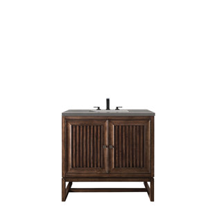 JAMES MARTIN FURNITURE Athens 36" Single Bathroom Vanity Set