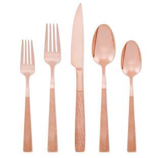 ARGENT ORFEVRES™ Argent Orfevres Rose 24 Piece Flatware Set