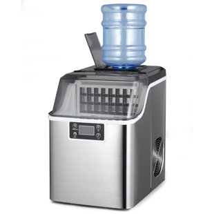 Northair 44 Lb. Daily Production Cube Clear Ice Freestanding Ice Maker