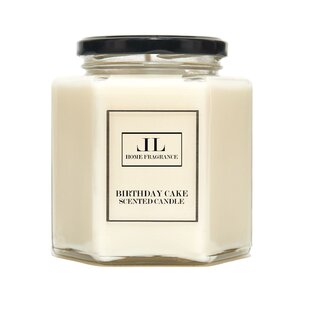 LL CANDLES Birthday Cake Scented Jar Candle