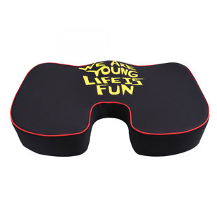FH GROUP We Are Young Life Is Fun Seat Cushion with Memory Foam