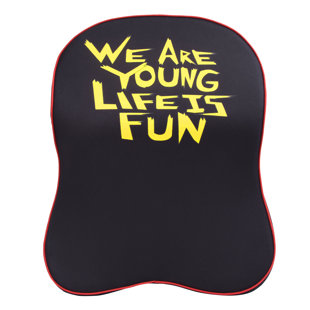 FH GROUP We Are Young Life Is Fun Headrest Cushion with Memory Foam