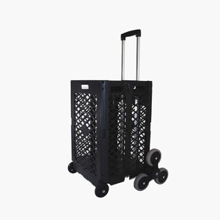 OrganizeMe 23'' H x 3'' W 1 Utility Cart with Wheels