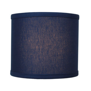 FENCHEL SHADES 7" H X 8" W Drum Lamp Shade - (Spider Attachment) In Linen