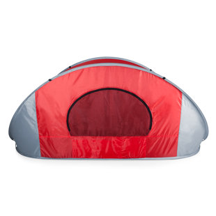 ONIVA™ Beach Sayings Good Times & Tan Lines Manta Portable Beach Tent - Pop Up Tent - Beach Sun Shelter Pop Up