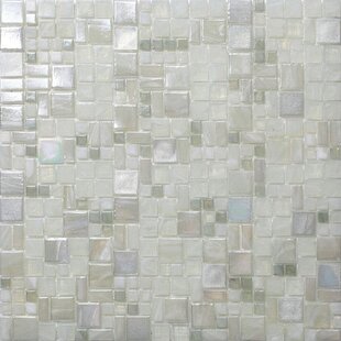 Tile Club 12'' x 13'' Glass Grid Mosaic Wall & Floor Tile