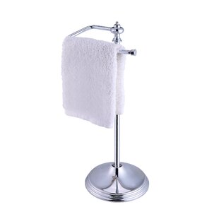 SUNNYPOINT Heavy Weight Classic Decorative Metal Fingertip Towel Holder Stand