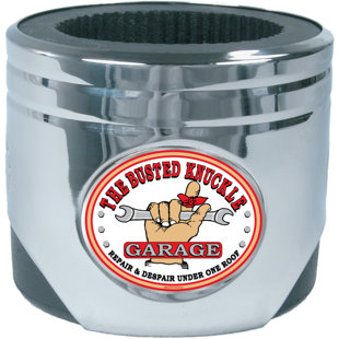 MotorHead Products Busted Knuckle Garage Insulated Can Cooler