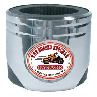 MotorHead Products Busted Knuckle Garage Insulated Can Cooler