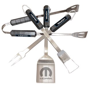 MOTORHEAD PRODUCTS Mopar Dishwasher Safe Grilling Tool Set