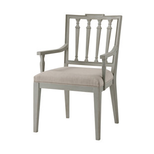 THEODORE ALEXANDER Tavel 19.25'' H Upholstered Armchair (Set of 2)