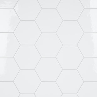 MEROLA TILE Hexitile 7"x 8" Porcelain Wall Tile