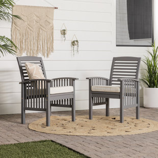 BEACHCREST HOME Gartenstuhl (Set besteht aus 2)