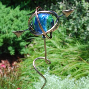 ECHO VALLEY Weather Resistant Metal Abstract Garden Stake