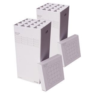 ADVANCED ORGANIZING SYSTEMS Cardboard Rolled Files Box (Set of 2)