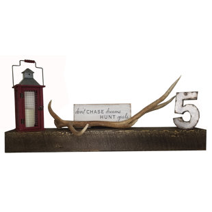 BOULDER INNOVATIONS Rough Cut Fireplace Shelf Mantel