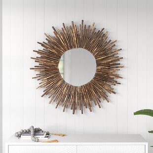 BEACHCREST HOME™ Bivens Sunburst Accent Mirror