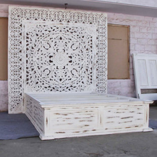 HIBASHI FURNITURE Dynasty Solid Wood Bed