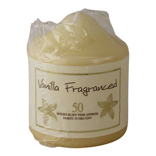 GEKO PRODUCTS Vanilla Scented Pillar Candle