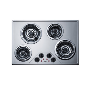 Summit Appliance 24" Stainless Steel Electric Cooktop
