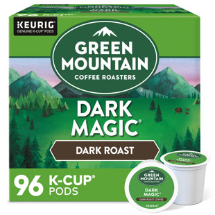 Green Mountain Coffee Roasters Dark Magic Coffee, Keurig Single-Serve K-Cup pods, Dark Roast (Set of 96)