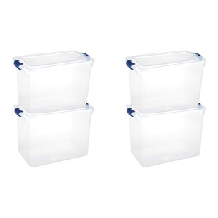 Homz Plastic Bin (Set of 2)