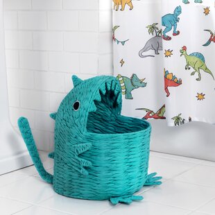 ALLURE HOME CREATIONS DINOSAUR WASTEBASKET