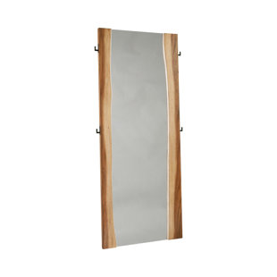 UNION RUSTIC Alischa Wood Flat Floor Mirror