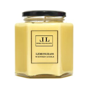 LL CANDLES Lemongrass Scented Jar Candle