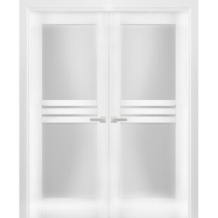 VDOMDOORS Mela Frosted Glass Standard White Doors