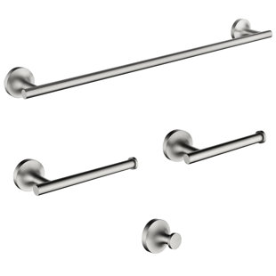 KIKO HOME 4 - Piece Bathroom Hardware Set