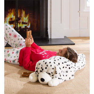 PLOW & HEARTH Animal Print Polyester Throw Pillow